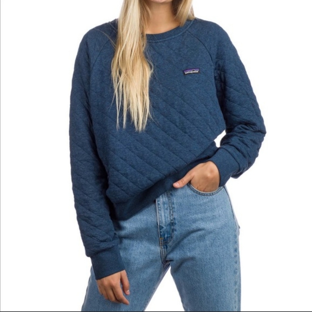 Quilted Patagonia Pullover size M